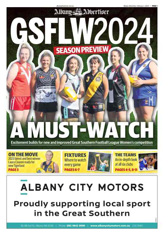 Albany Advertiser - Thursday, 01 February 2024 edition