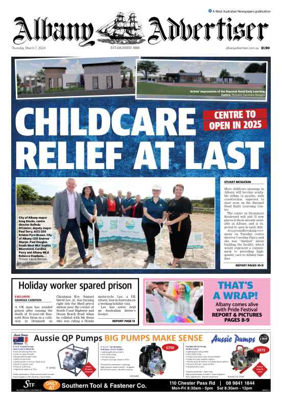 Albany Advertiser - Thursday, 07 March 2024 edition