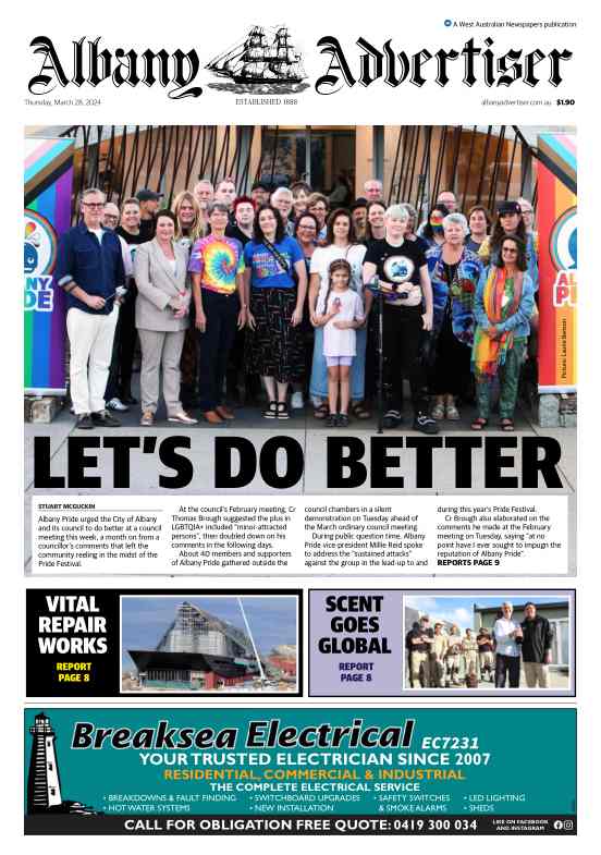 Albany Advertiser - Thursday, 28 March 2024 edition