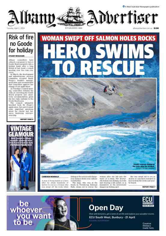 Albany Advertiser - Tuesday, 02 April 2024 edition